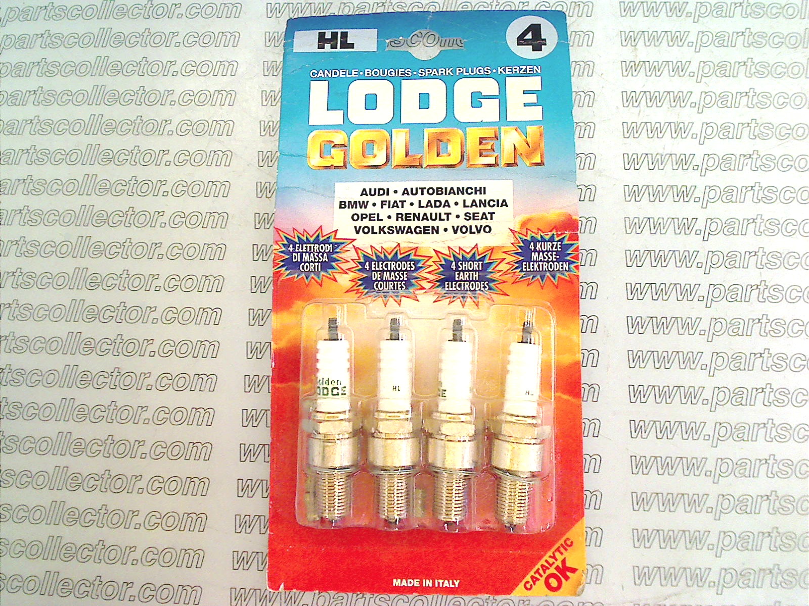 LODGE HL Ignition code 13304 compatible with: AUTOBIANCHI A112, AUTOBIANCHI Y10, FIAT 131, FIAT 132, FIAT ARGENTA, FIAT UNO, LANCIA DELTA, LODGE LODGE