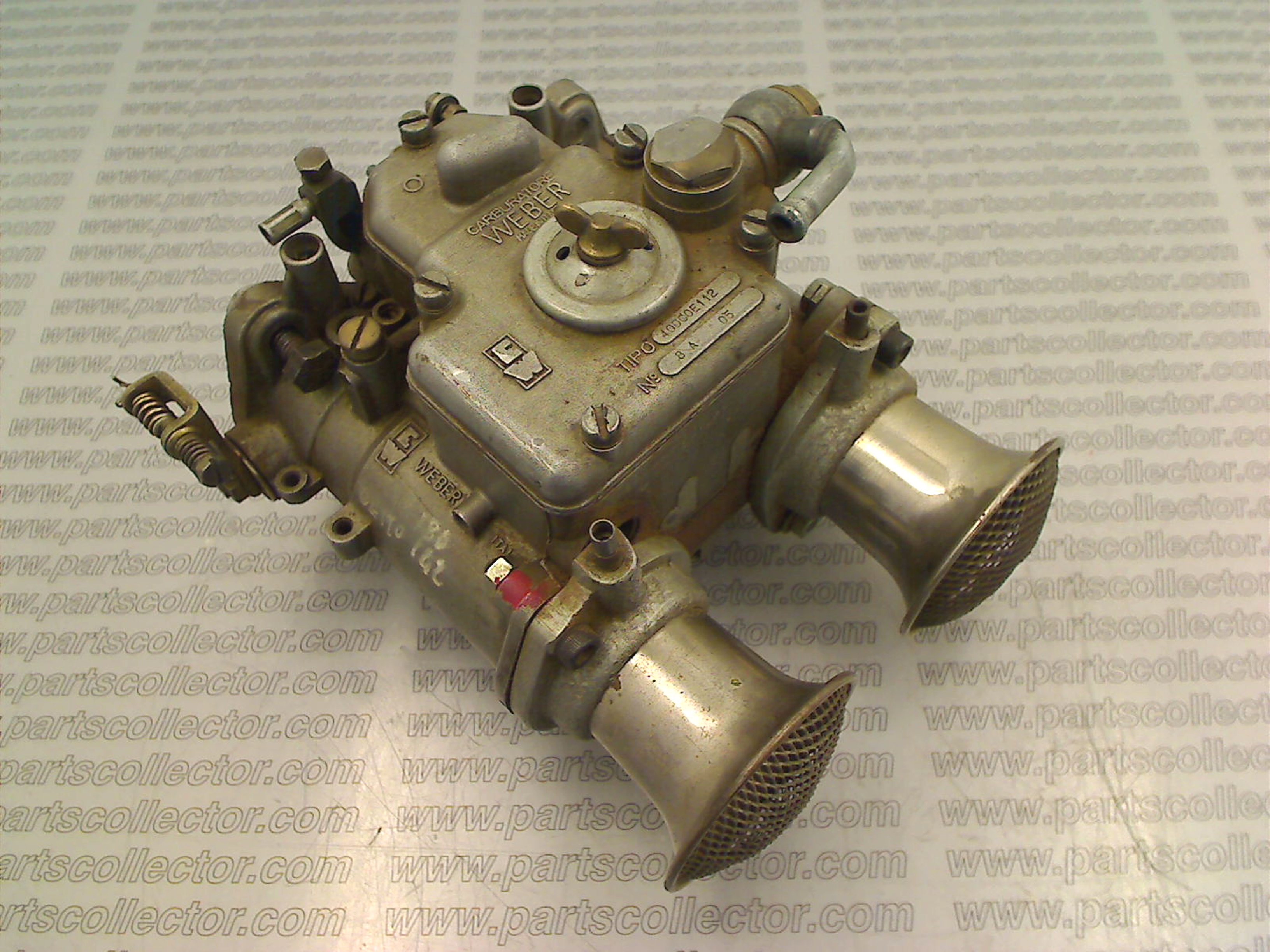 WEBER 40DCOE112 Fuel system - Exhaust code 17269 compatible with: WEBER WEBER