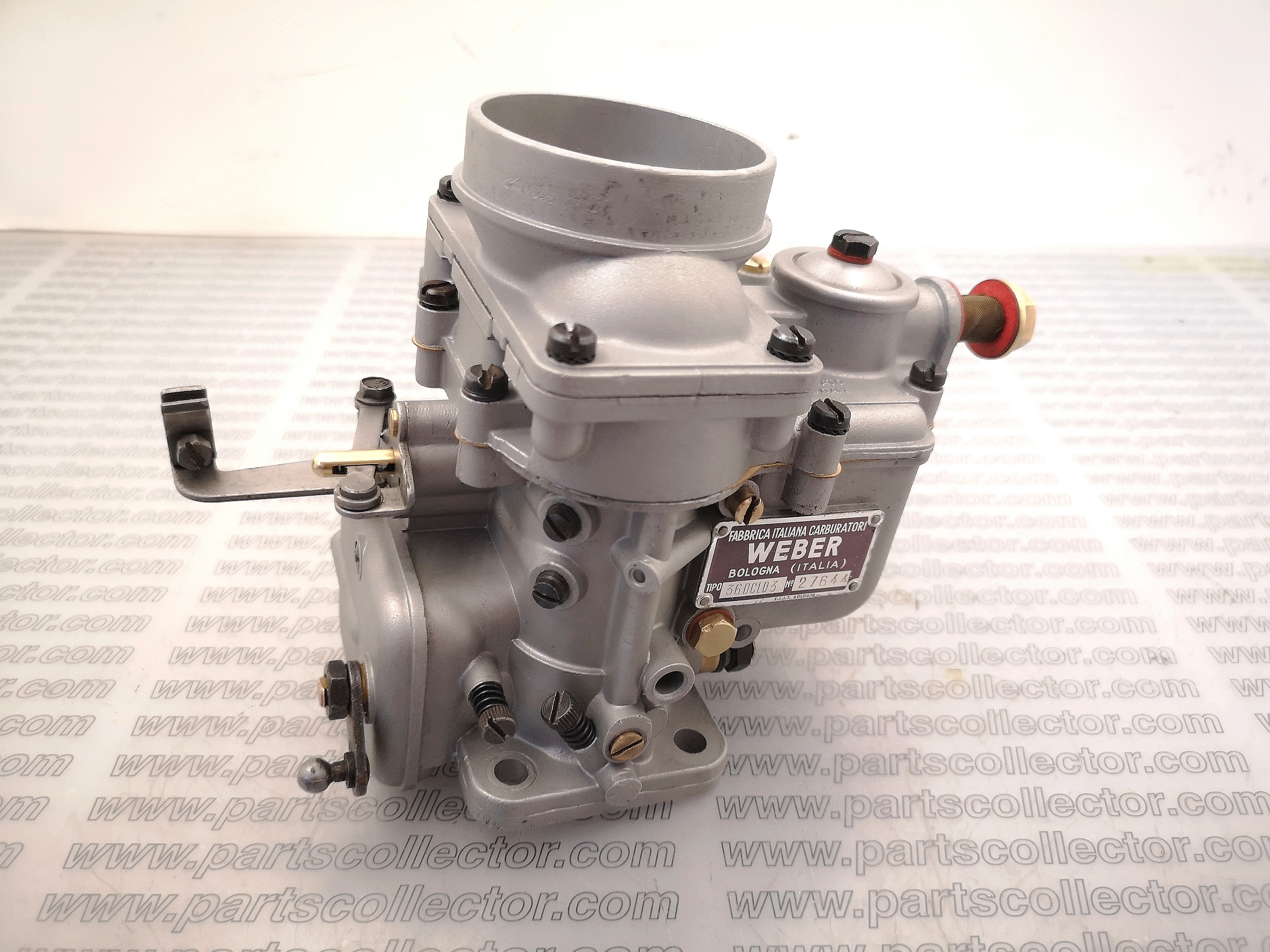 WEBER 36DCLD3 Fuel system - Exhaust code 15490 compatible with: FIAT 1100, LANCIA APPIA III SERIE, WEBER WEBER