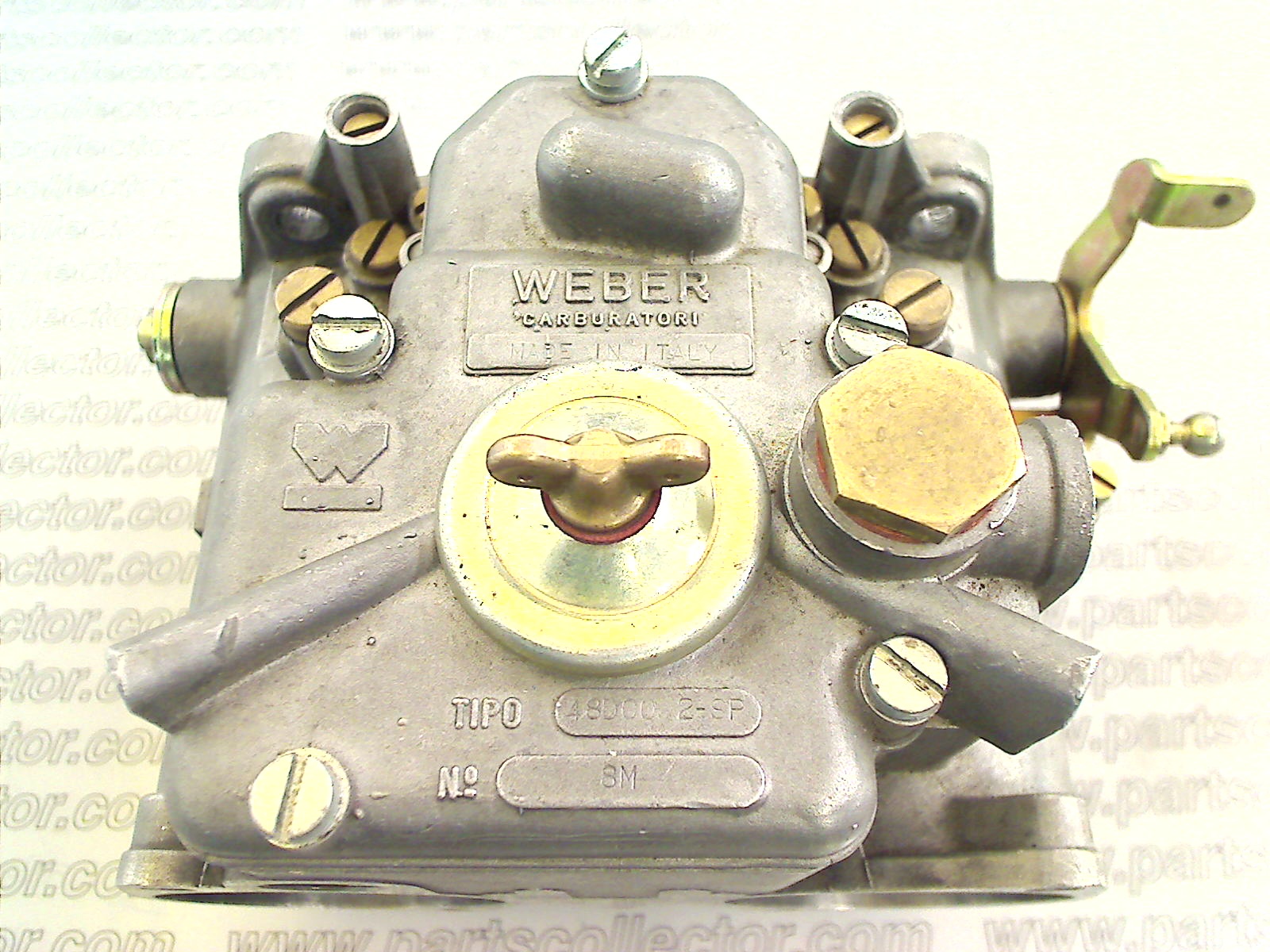 WEBER 48DCO 2-SP Fuel system - Exhaust code 11834 compatible with: WEBER WEBER - additional view