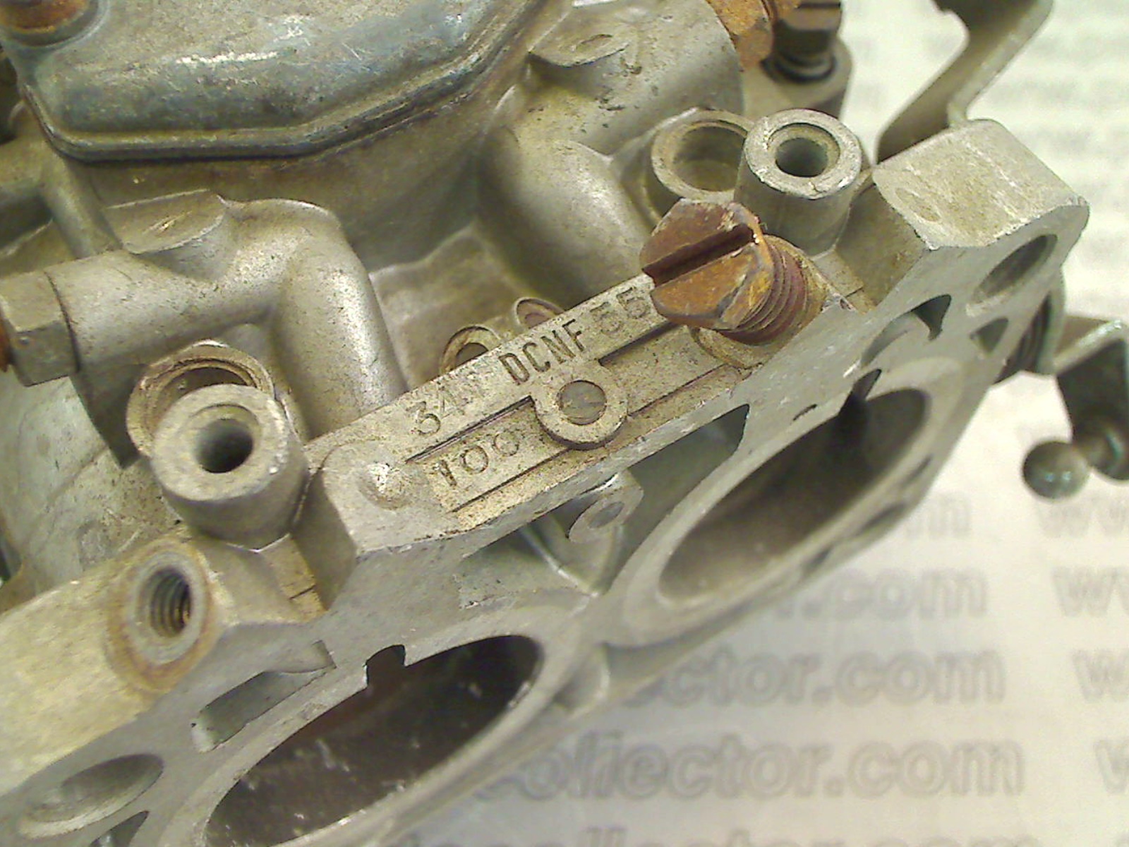 WEBER 34 DCNF 55 Fuel system - Exhaust code 14528 compatible with: WEBER WEBER - detail view