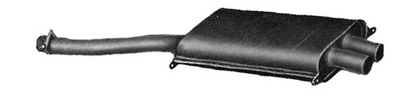 ANSA FR 0185/1 Fuel system - Exhaust code 16266 compatible with: ANSA ANSA, FERRARI 250