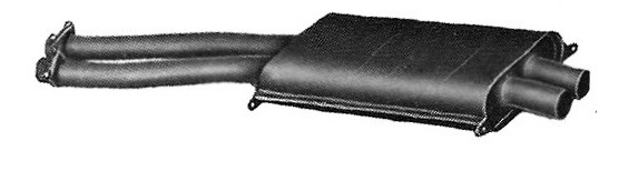 ANSA FR 0185 Fuel system - Exhaust code 16272 compatible with: ANSA ANSA, FERRARI 250