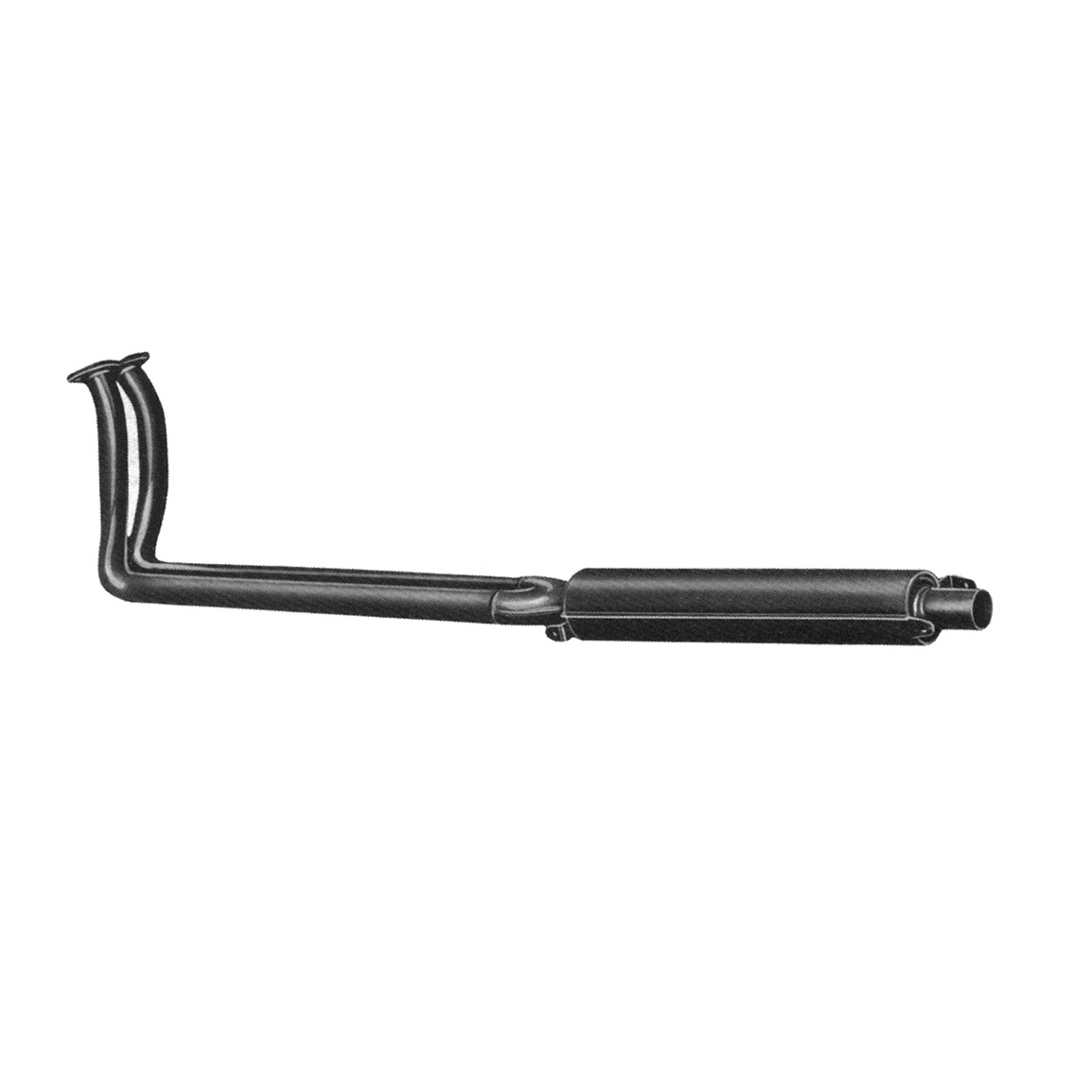 ANSA LM 0235 Fuel system - Exhaust code 16474 compatible with: ANSA ANSA, LAMBORGHINI 400GT, LAMBORGHINI ISLERO