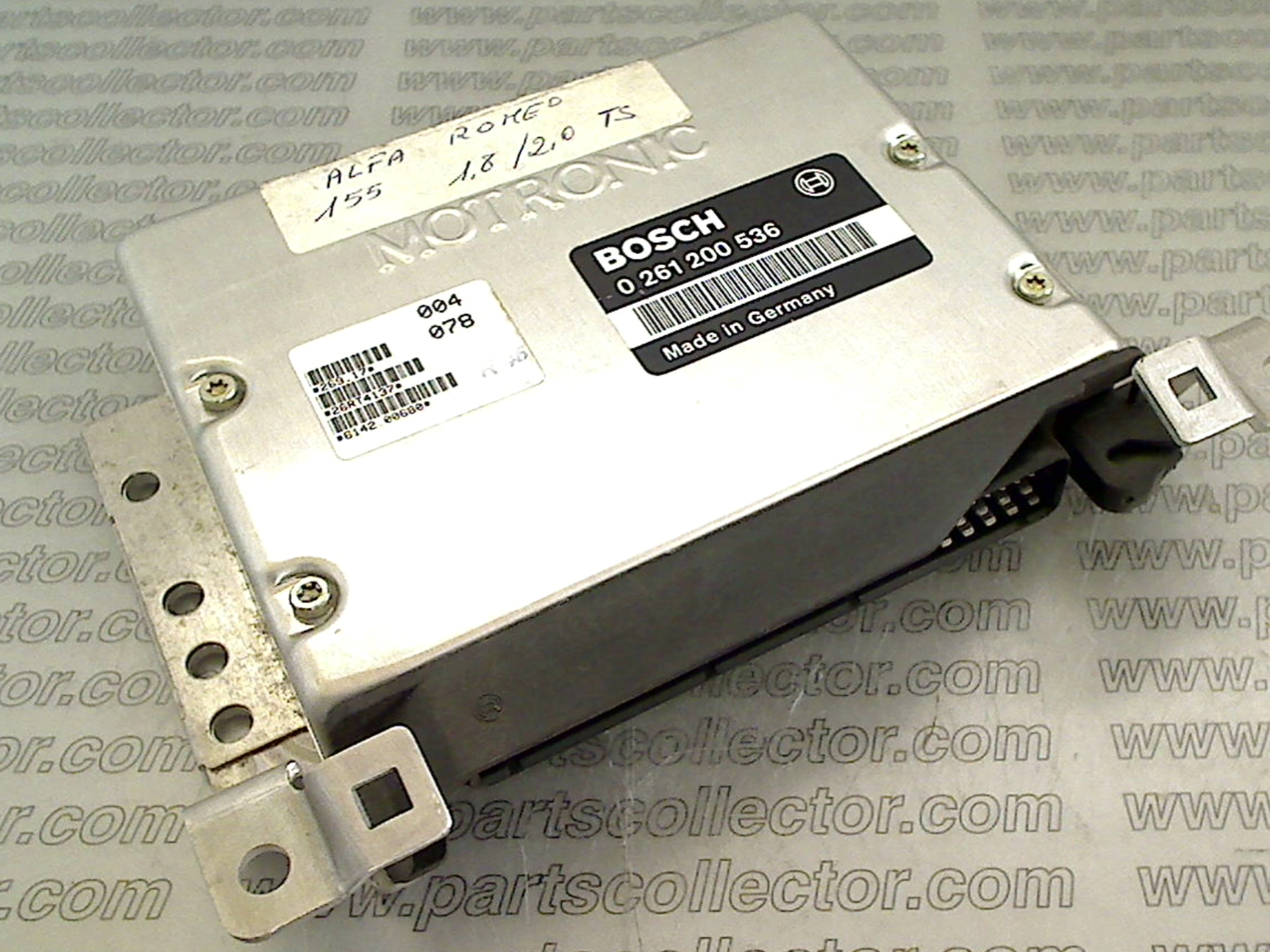 BOSCH 0261200536 Ignition code 15202 compatible with: ALFA ROMEO 155, BOSCH BOSCH
