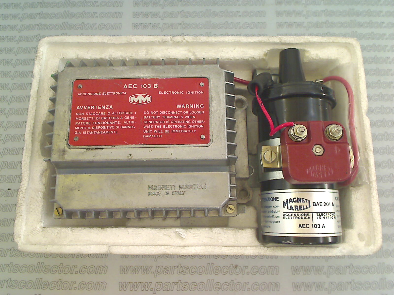 MAGNETI MARELLI AEC 103 B Ignition code 181 compatible with: MAGNETI MARELLI MAGNETI MARELLI