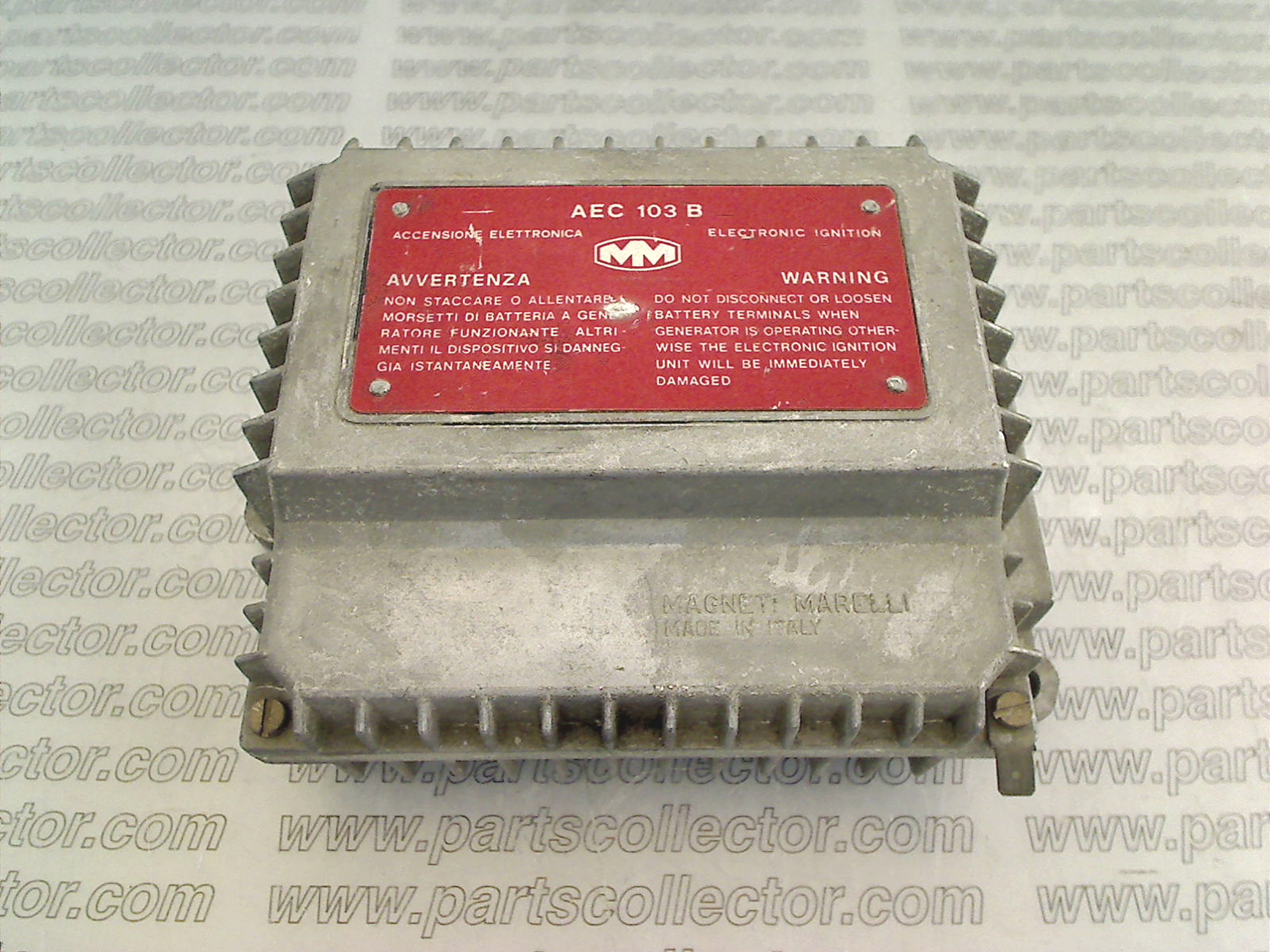 MAGNETI MARELLI AEC103B Ignition code 14624 compatible with: ABARTH 124, LANCIA BETA MONTECARLO, LANCIA FULVIA, MAGNETI MARELLI MAGNETI MARELLI