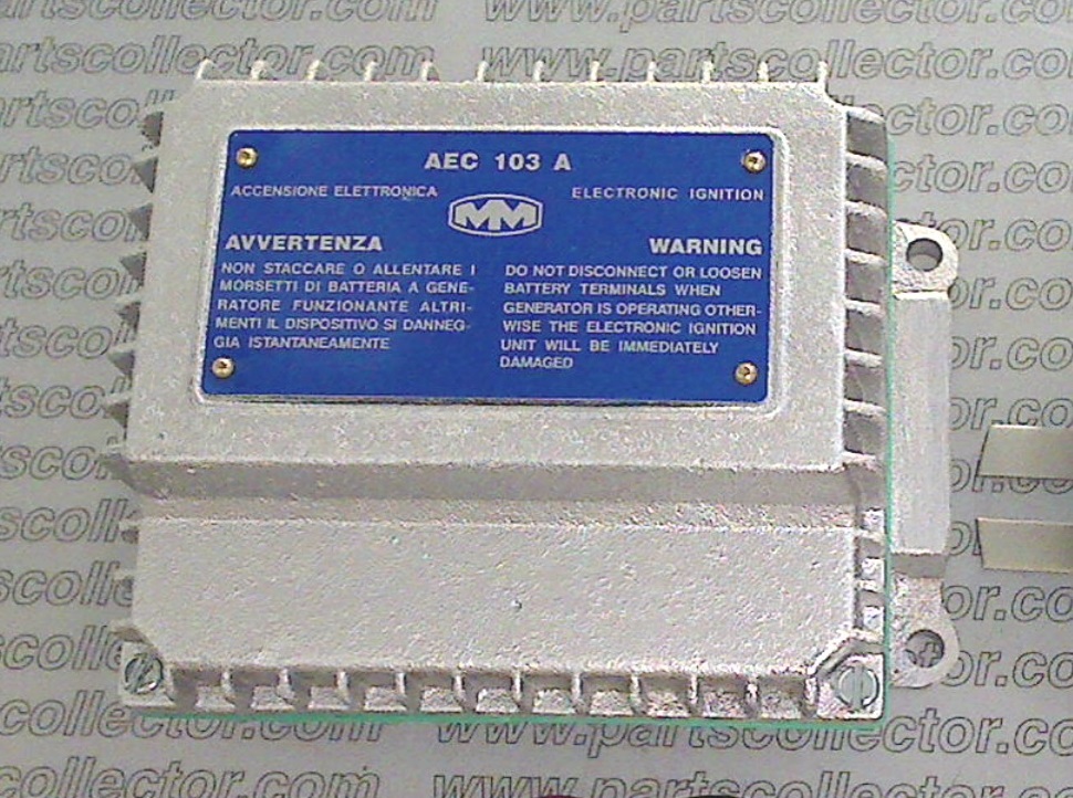 MAGNETI MARELLI AEC 103 A  AEC103A Ignition code 14647 compatible with: FERRARI 246 DINO, FERRARI 365 GTC4 , MAGNETI MARELLI MAGNETI MARELLI