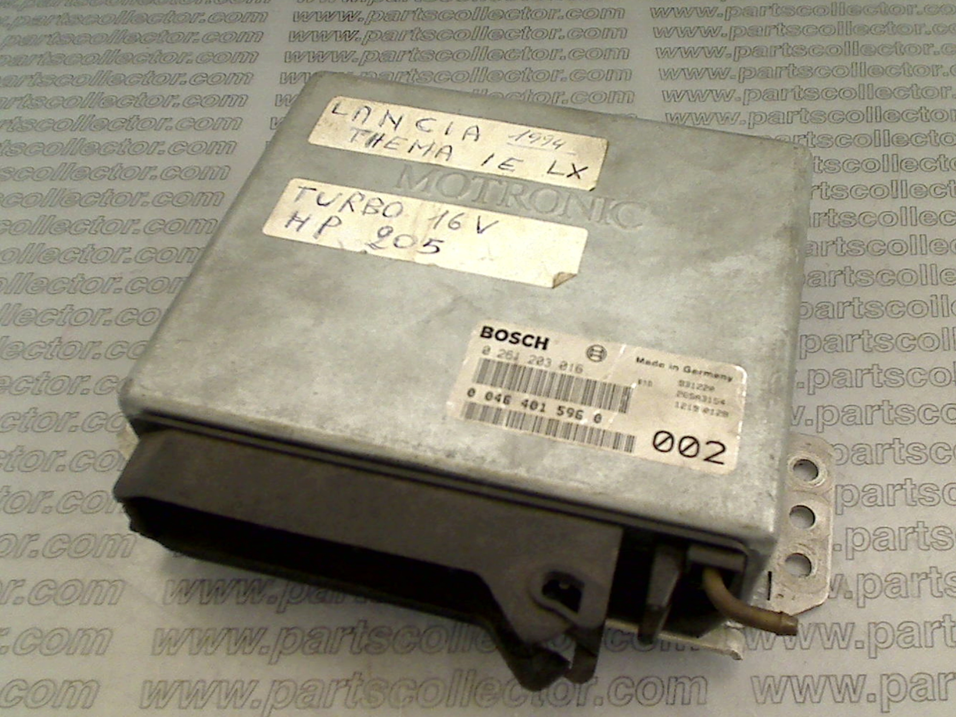 BOSCH 0261203016 Ignition code 15205 compatible with: BOSCH BOSCH, LANCIA THEMA