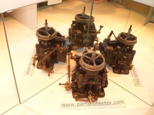 WEBER 36 DCR Fuel system - Exhaust code 505 compatible with: ALFA ROMEO 2500 6C, MASERATI A6-A, WEBER WEBER