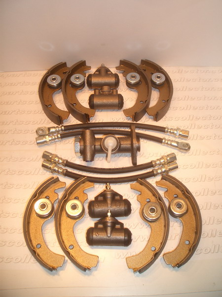 Partscollector  Brake system code 709 compatible with: FIAT 500