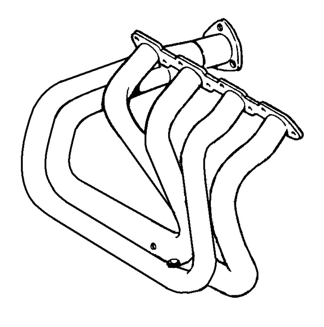ANSA FR 3201 Fuel system - Exhaust code 16171 compatible with: ANSA ANSA, FERRARI 308, FERRARI 308 4V, FERRARI 308 GTB GTS, FERRARI 328, FERRARI MONDIAL