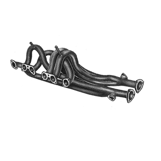 ANSA FR 1101 Fuel system - Exhaust code 16355 compatible with: ANSA ANSA, FERRARI 365 GTB4 DAYTONA