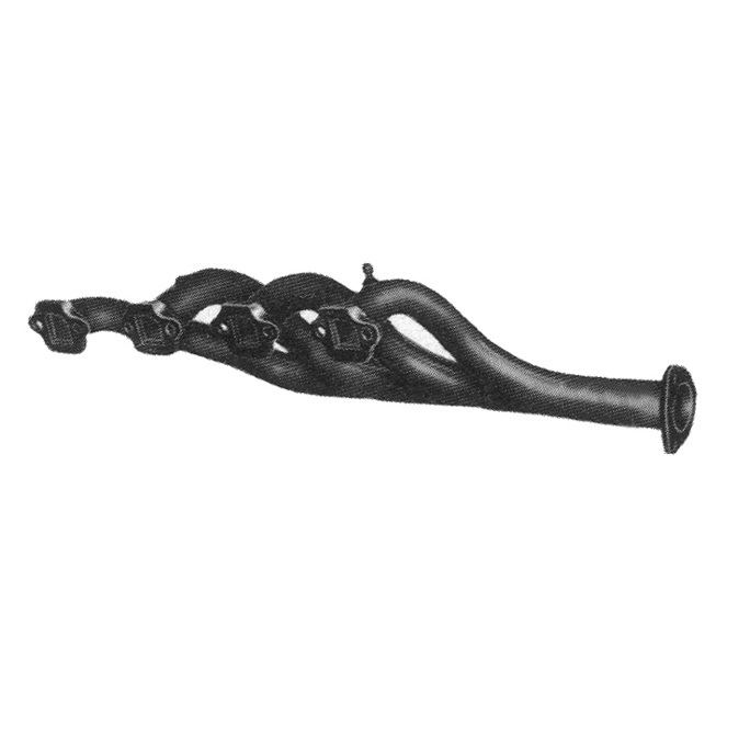 ANSA DE 0121 Fuel system - Exhaust code 16661 compatible with: ANSA ANSA, DE TOMASO MANGUSTA
