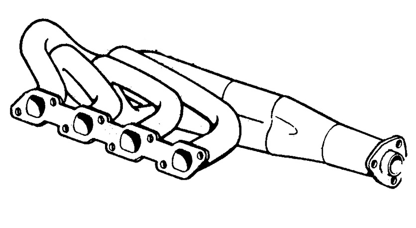 ANSA FR 3211 Fuel system - Exhaust code 16172 compatible with: FERRARI 308, FERRARI 308 4V, FERRARI 308 GTB GTS, FERRARI 328, FERRARI MONDIAL
