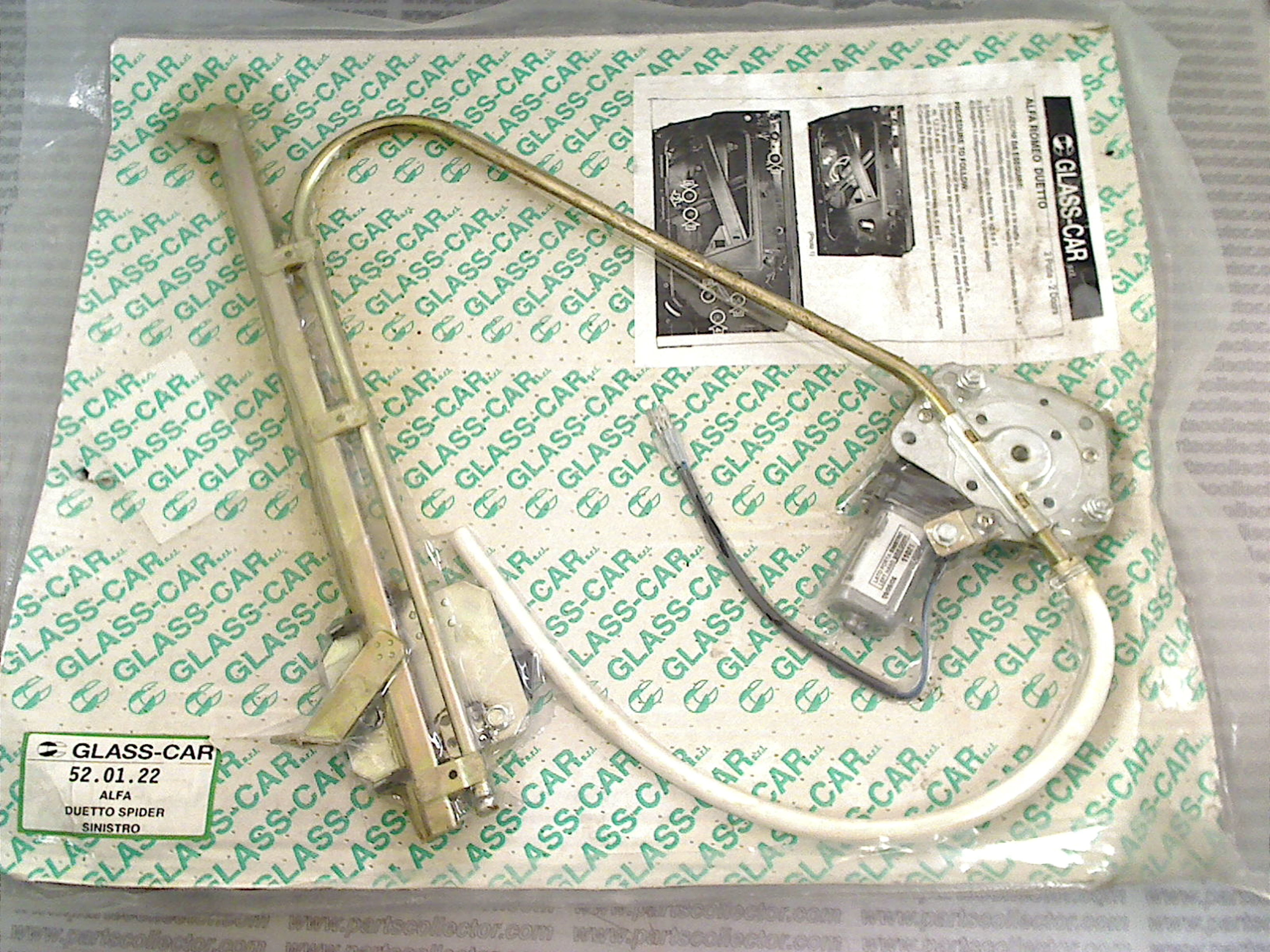 ALFA ROMEO  Electrical system code 15228 compatible with: ALFA ROMEO DUETTO SPIDER 105