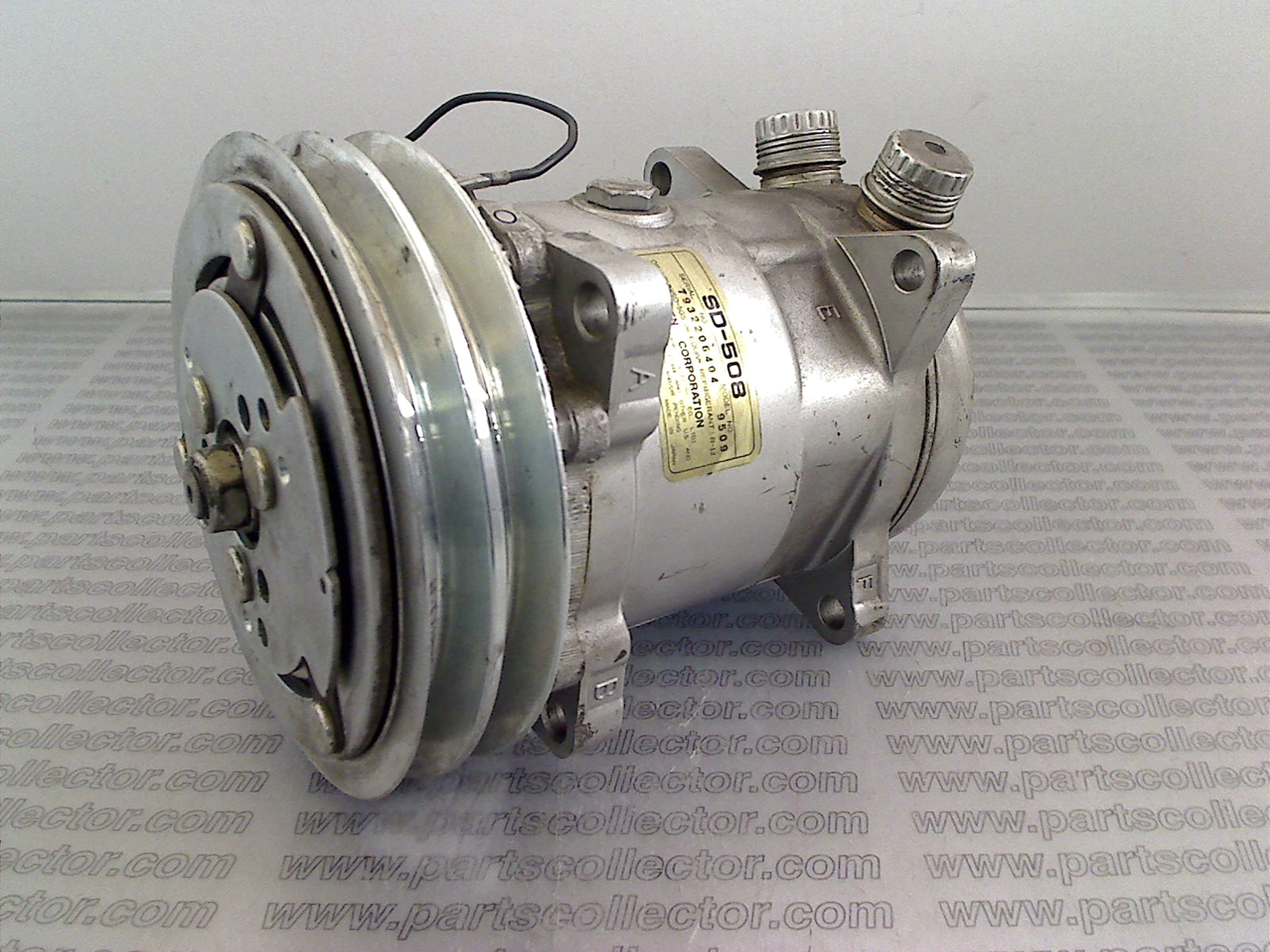 SANDEN SD-508 9509 Electrical system code 3787