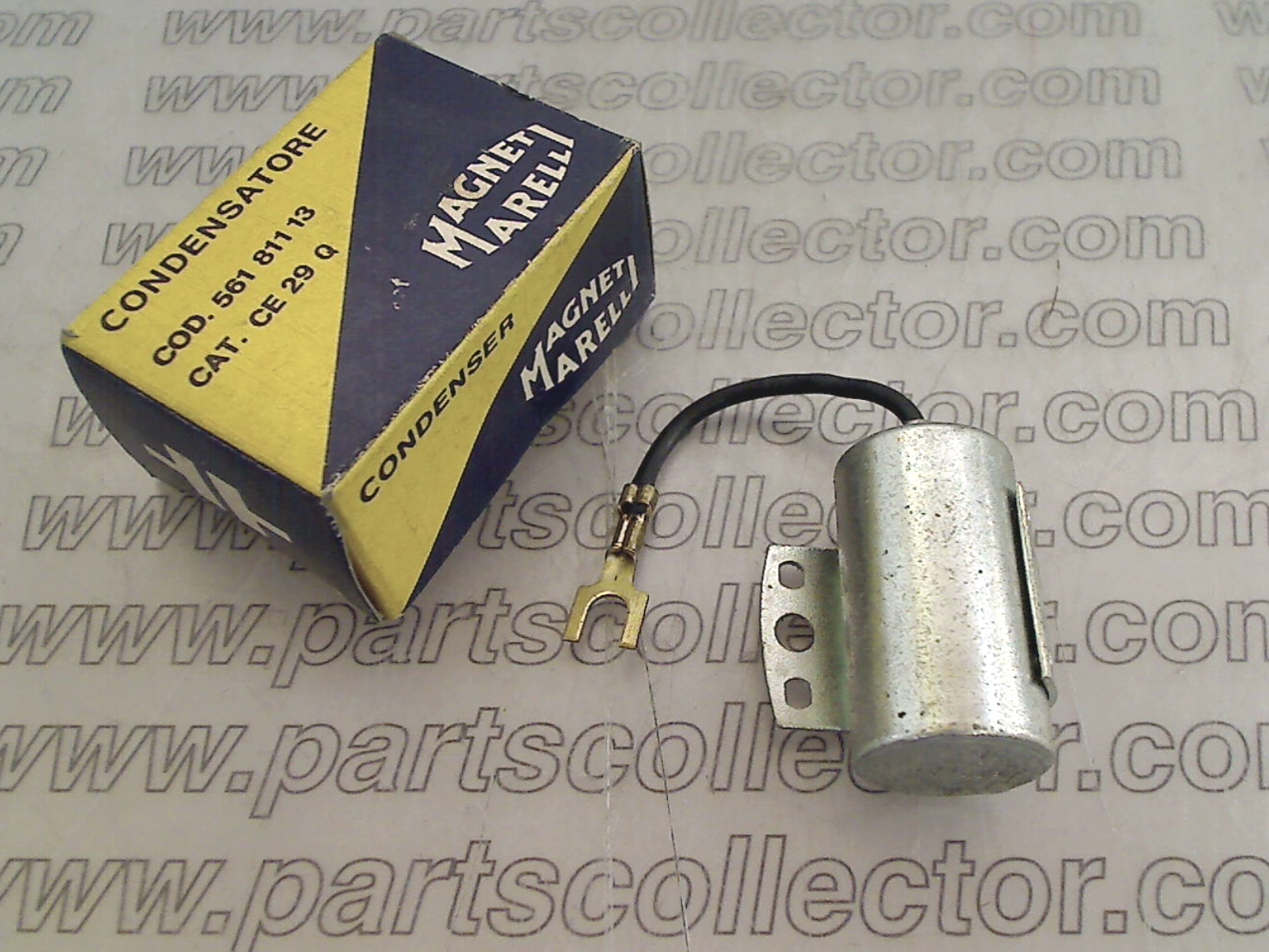 MAGNETI MARELLI CE29Q - 56181113 Ignition code 14854 compatible with: ALFA ROMEO 1300-1600-1750-2000 GT /BERTONE, ALFA ROMEO ALFETTA 116, ALFA ROMEO DUETTO SPIDER 105, ALFA ROMEO GIULIA 1300  105, ALFA ROMEO GIULIA 1600 105, ALFA ROMEO GIULIA SUPER  105, ALFA ROMEO GTV4 2.0  116, FIAT 1300, FIAT 1500, LANCIA FULVIA, MAGNETI MARELLI MAGNETI MARELLI