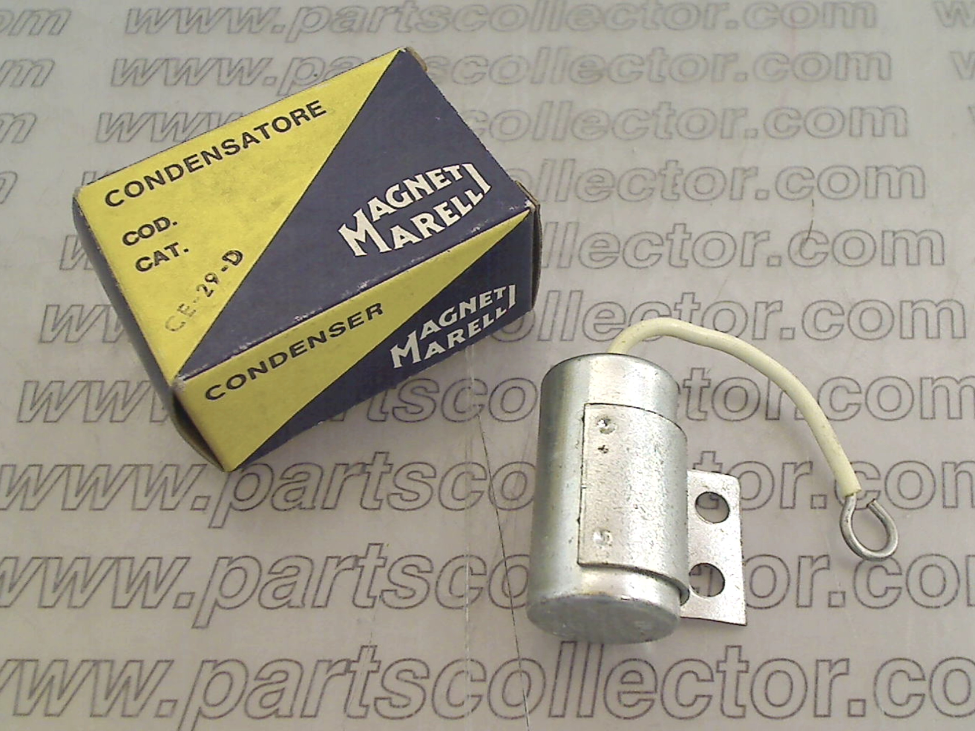 MAGNETI MARELLI CE29D  -  56181103  -  71028901 Ignition code 9945 compatible with: FIAT 126, FIAT 128, FIAT 500, FIAT 600, FIAT X1/9, LANCIA APPIA I SERIE, LANCIA APPIA II SERIE, LANCIA APPIA III SERIE, MAGNETI MARELLI MAGNETI MARELLI