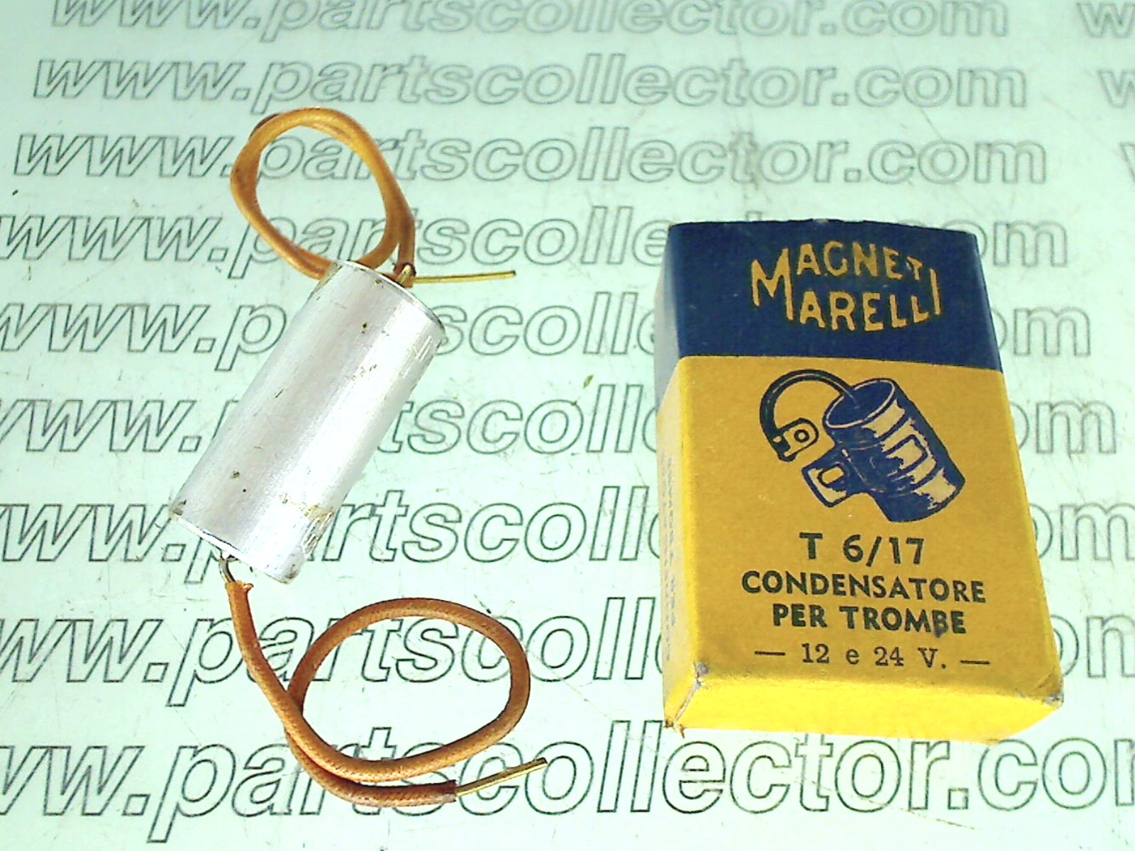 MAGNETI MARELLI T 6-17 Electrical system code 11645 compatible with: MAGNETI MARELLI MAGNETI MARELLI