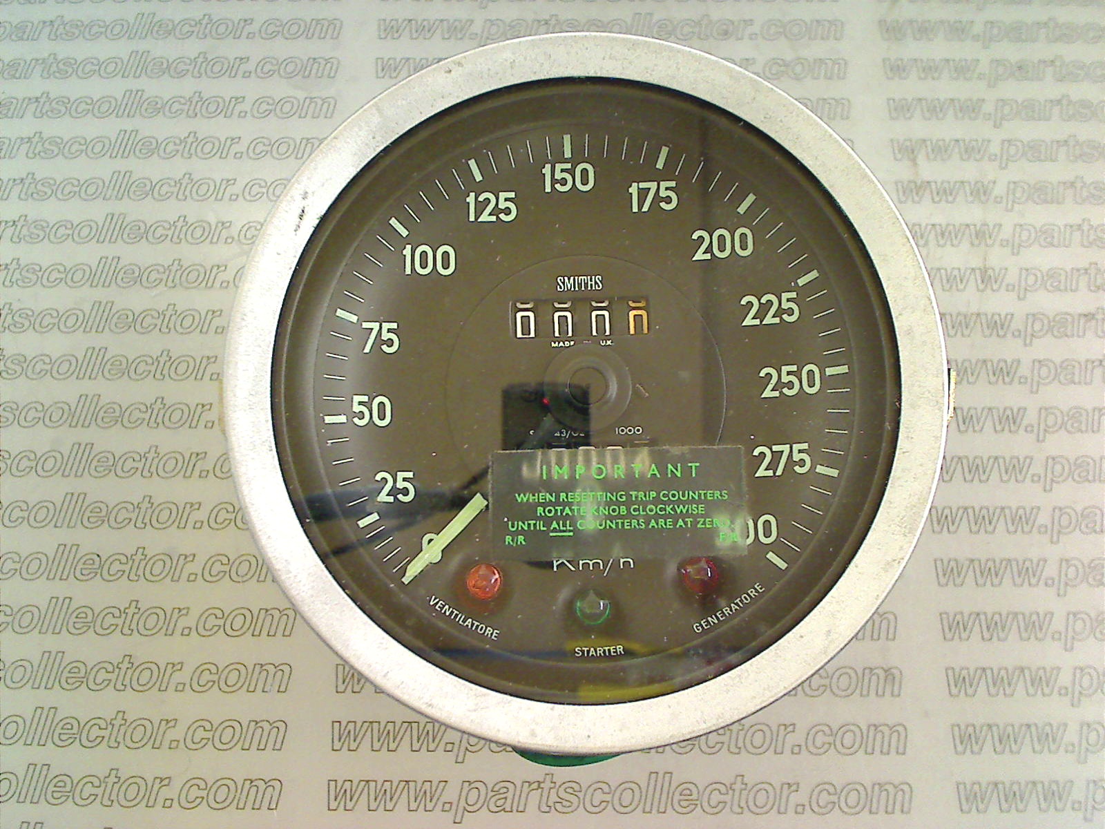 SMITHS  Electrical system code 13136 compatible with: MASERATI GHIBLI AM115, MASERATI MEXICO AM112, MASERATI MISTRAL AM109, MASERATI QUATTROPORTE AM107, MASERATI SEBRING AM101