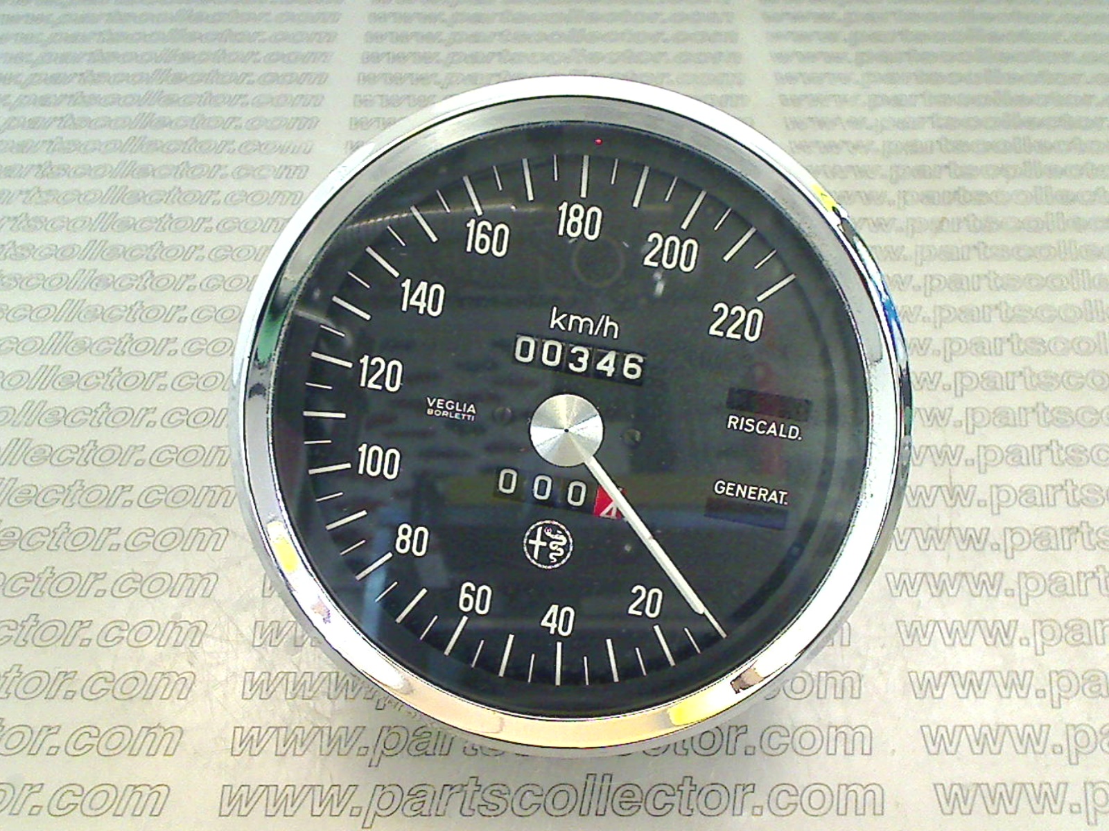 VEGLIA 105.44.64.014.00 Electrical system code 6304 compatible with: ALFA ROMEO 1300-1600-1750-2000 GT /BERTONE, ALFA ROMEO 1750-2000 BN / 105, ALFA ROMEO DUETTO SPIDER 105, VEGLIA VEGLIA