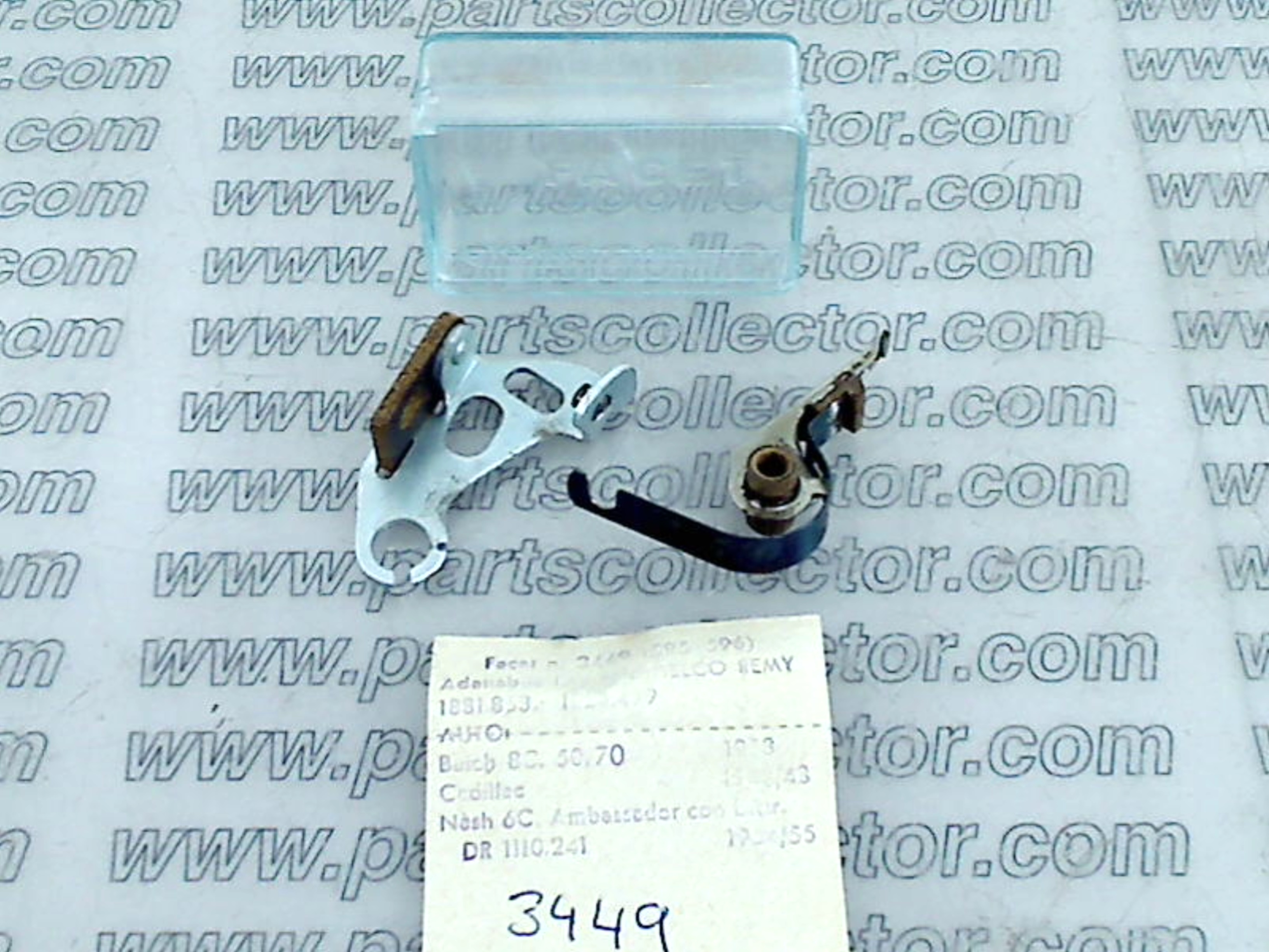 FACET 3449 Ignition code 18919 compatible with: FACET FACET - additional view