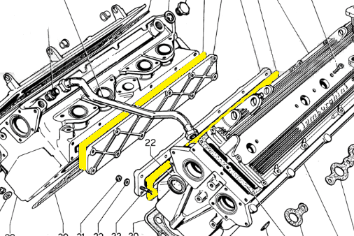 LAMBORGHINI 1110842 Engine code 14978 compatible with: LAMBORGHINI JALPA, LAMBORGHINI URRACO P300