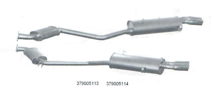 MASERATI 379005114 - 379005113 Fuel system - Exhaust code 17570
