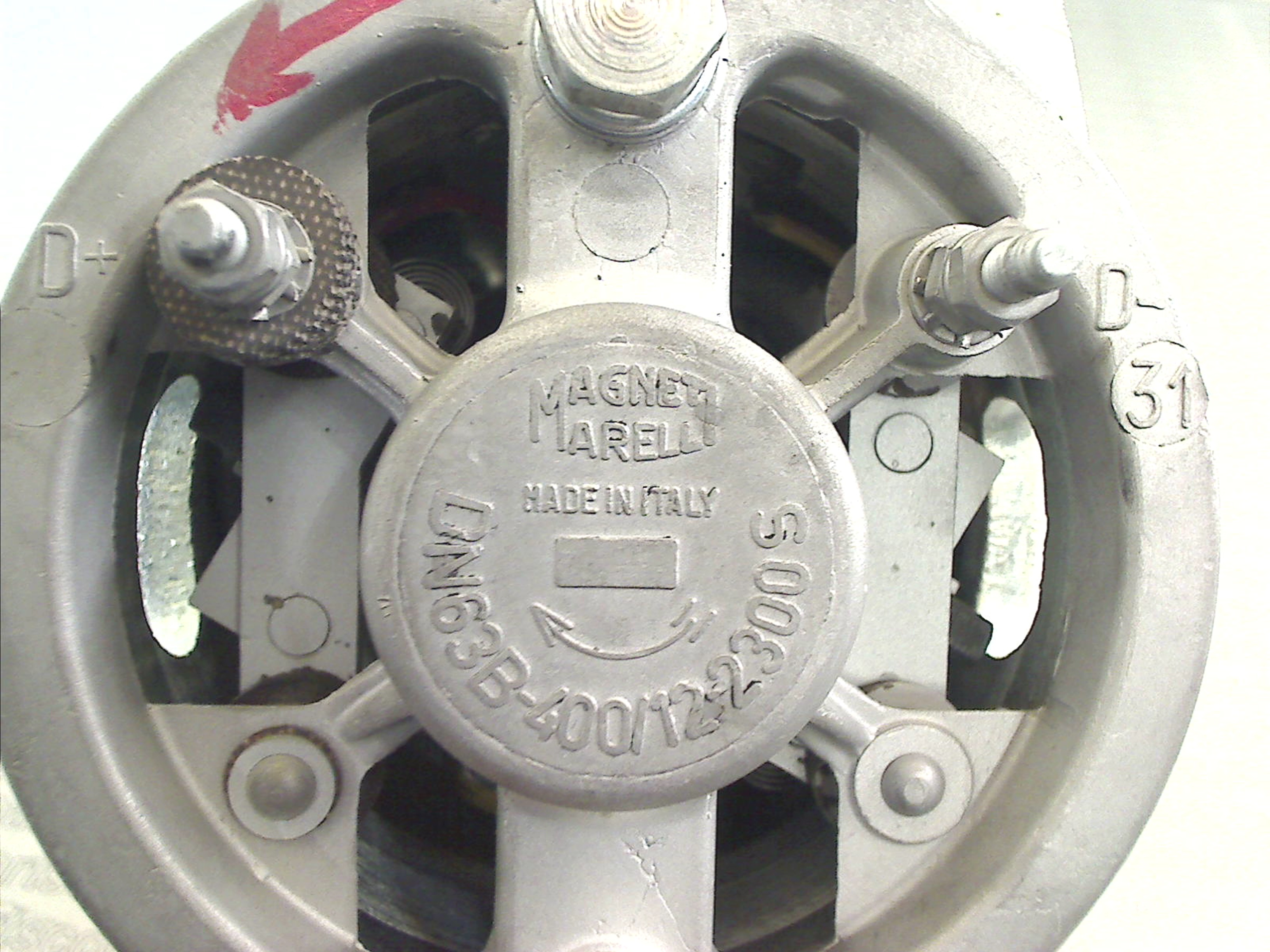 MAGNETI MARELLI DN63B - IR50DA Electrical system code 3133 compatible with: FERRARI 250, FERRARI 250 GTE, MAGNETI MARELLI MAGNETI MARELLI - additional view