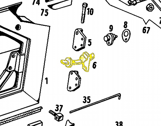 MASERATI 60028 Car body code 14950 compatible with: MASERATI INDY AM116