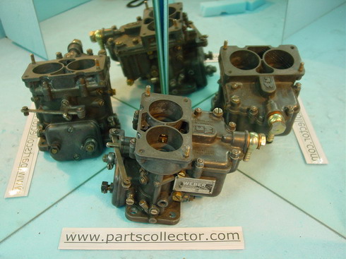 WEBER 36 DCZ 5 Fuel system - Exhaust code 77 compatible with: WEBER WEBER