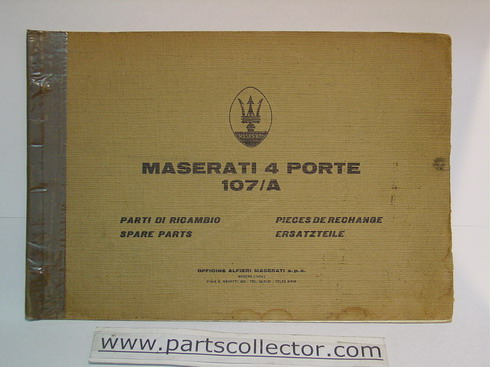 MASERATI  Accessories  - Automobilia code 397 compatible with: MASERATI QUATTROPORTE AM107