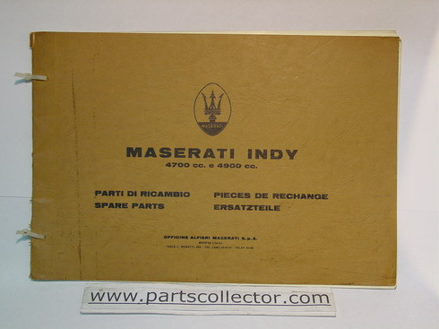Accessories  - Automobilia code 398 compatible with: MASERATI INDY AM116