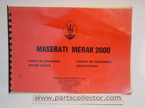 Accessories  - Automobilia code 401 compatible with: MASERATI MERAK AM122