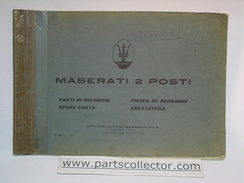 Accessories  - Automobilia code 405 compatible with: MASERATI MISTRAL AM109