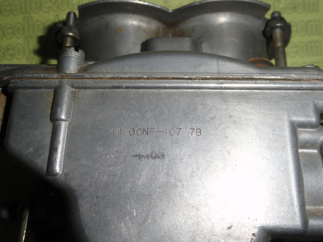 WEBER 44 DCNF 107 7B Fuel system - Exhaust code 1447 compatible with: WEBER WEBER - additional view