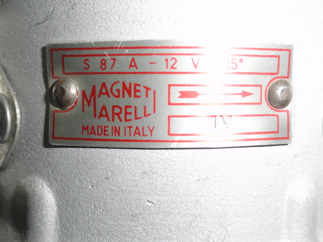 MAGNETI MARELLI S 87 A Ignition code 1489 compatible with: MAGNETI MARELLI MAGNETI MARELLI, MASERATI A6 - additional view
