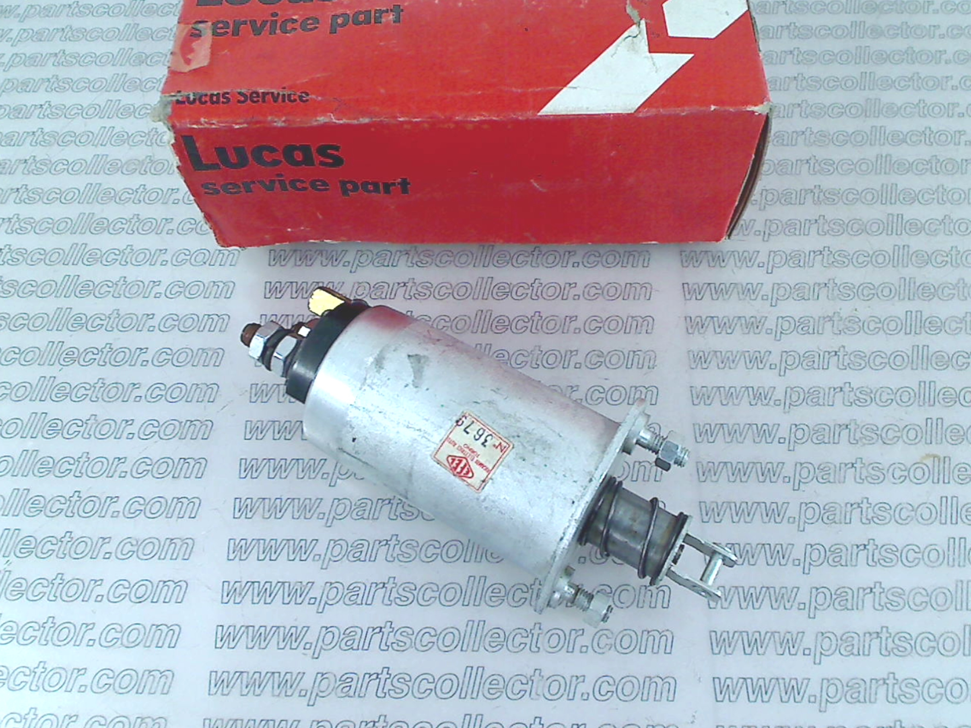LUCAS 76448B 12v Electrical system code 18683 compatible with: ALFA ROMEO GIULIETTA 750/101, ALFA ROMEO GIULIETTA SPIDER 750/101, ALFA ROMEO GIULIETTA SPRINT 750/101, ALFA ROMEO GIULIETTA SPRINT VELOCE 750/101, ALFA ROMEO GIULIETTA SS 101, ALFA ROMEO GIULIETTA TI 101, LUCAS LUCAS
