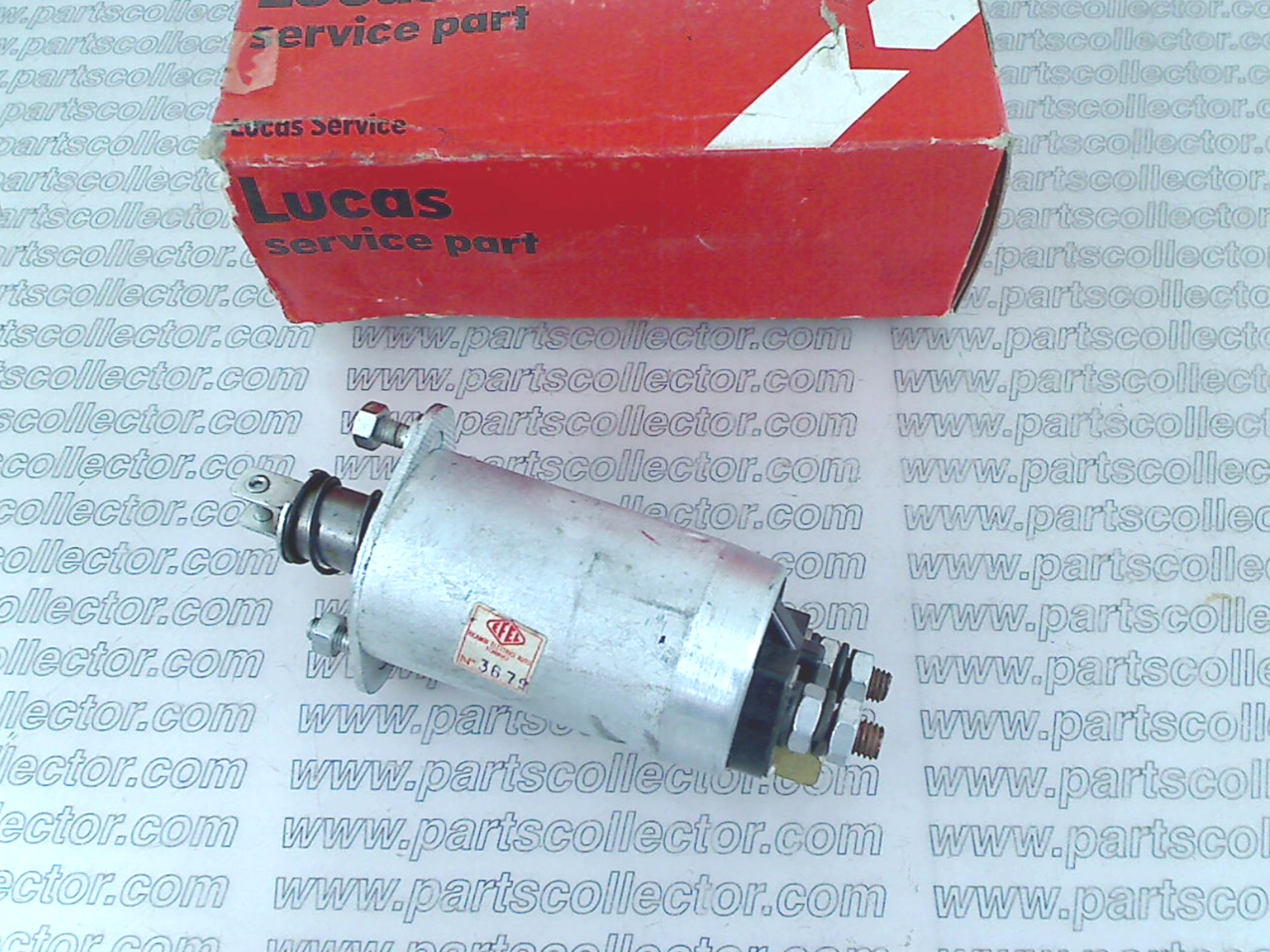 LUCAS 76448B 12v Electrical system code 18683 compatible with: ALFA ROMEO GIULIETTA 750/101, ALFA ROMEO GIULIETTA SPIDER 750/101, ALFA ROMEO GIULIETTA SPRINT 750/101, ALFA ROMEO GIULIETTA SPRINT VELOCE 750/101, ALFA ROMEO GIULIETTA SS 101, ALFA ROMEO GIULIETTA TI 101, LUCAS LUCAS - additional view