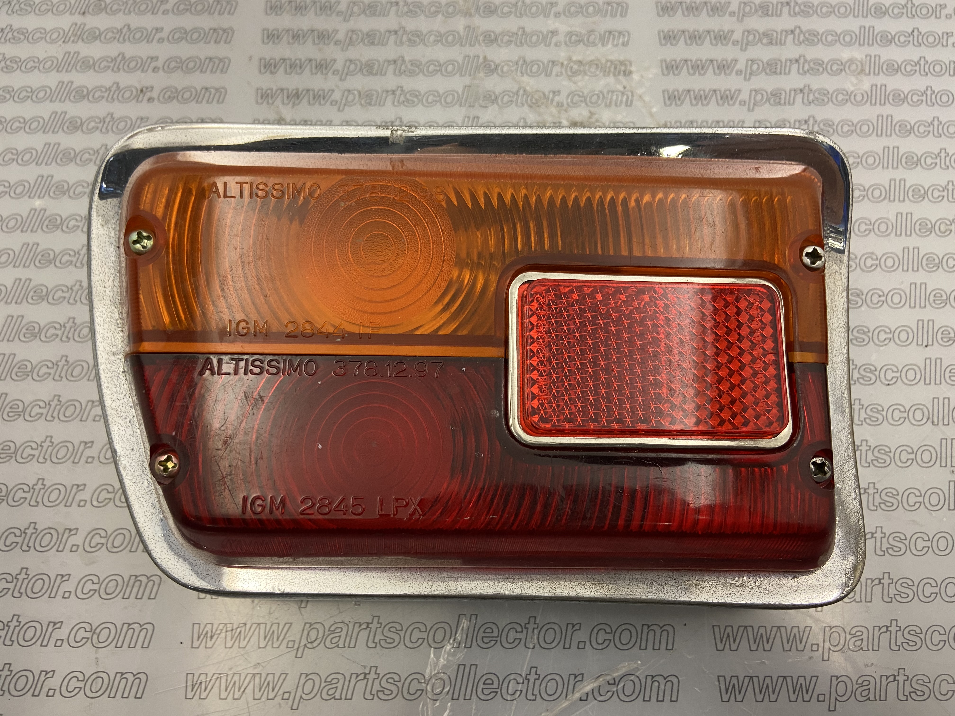 ALTISSIMO  Lighting system code 16701 compatible with: ALFA ROMEO 1300-1600-1750-2000 GT /BERTONE, ALFA ROMEO GTA BERTONE, ALTISSIMO ALTISSIMO