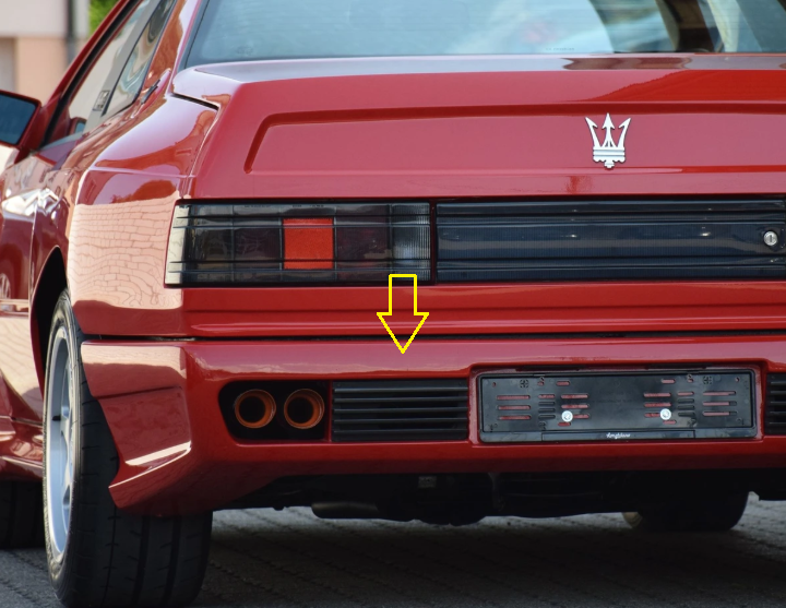 MASERATI 396350379 Car body code 3891 compatible with: MASERATI SHAMAL - additional view