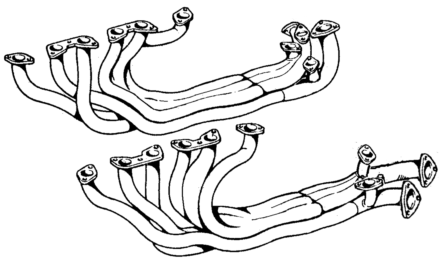 ANSA FR  2281 Fuel system - Exhaust code 14286 compatible with: FERRARI 365 GT4 BB
