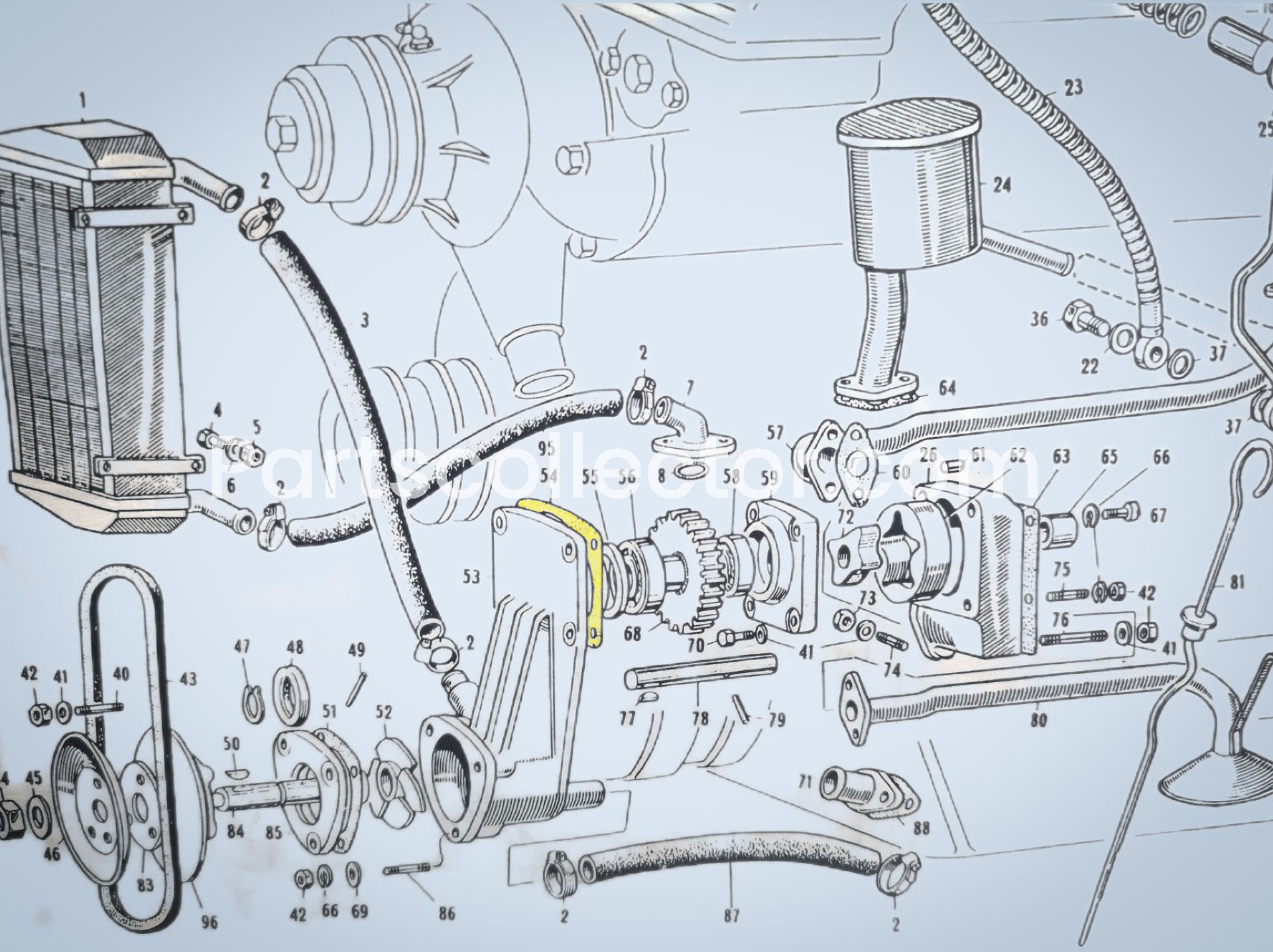 MASERATI 1543/50248 Engine code 17650 compatible with: MASERATI 3500 AM101