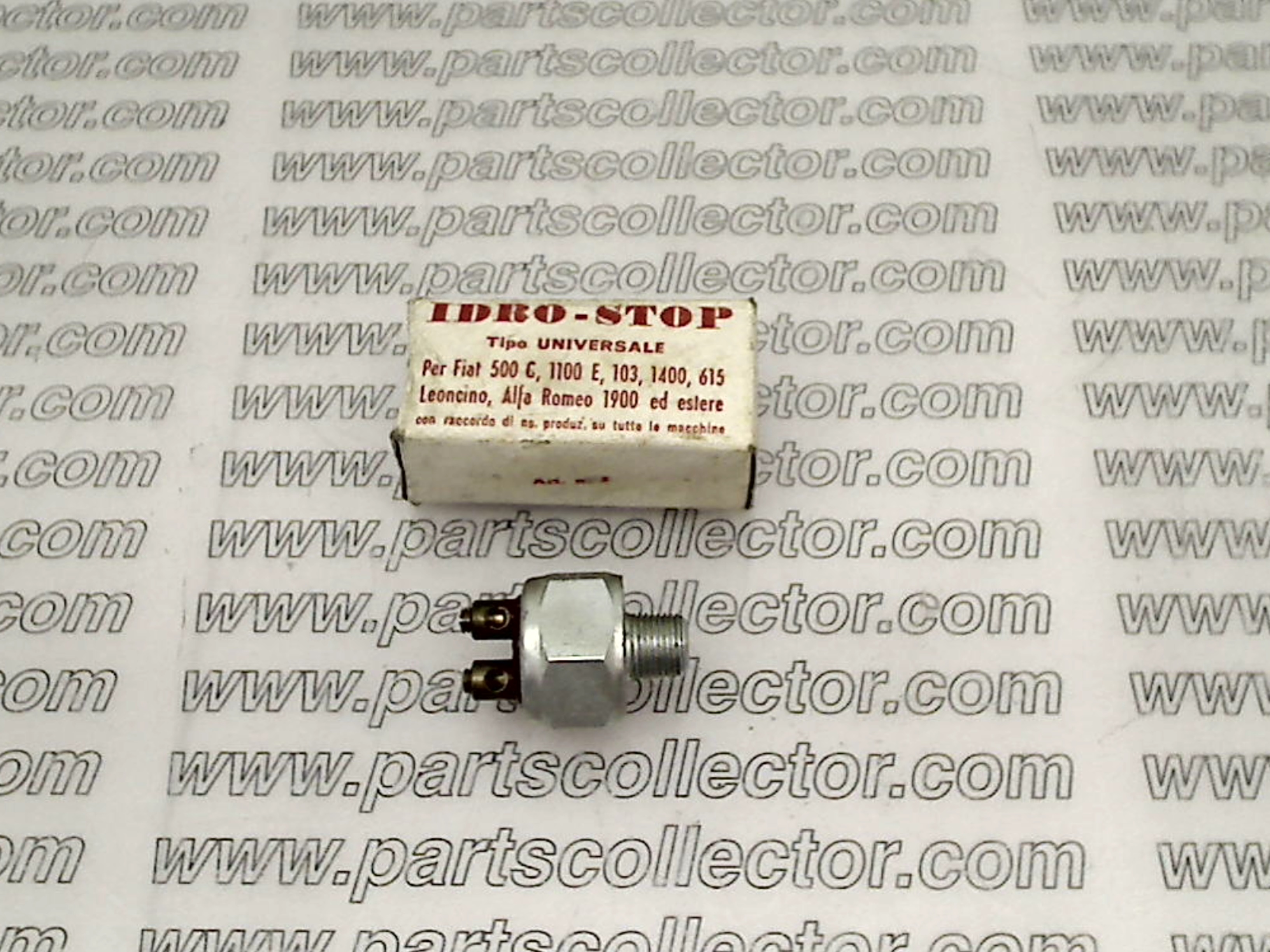 IDROSTOP 815067 Electrical system code 17953 compatible with: ALFA ROMEO 1900, FIAT 103, FIAT 1100, FIAT 1400, FIAT 500