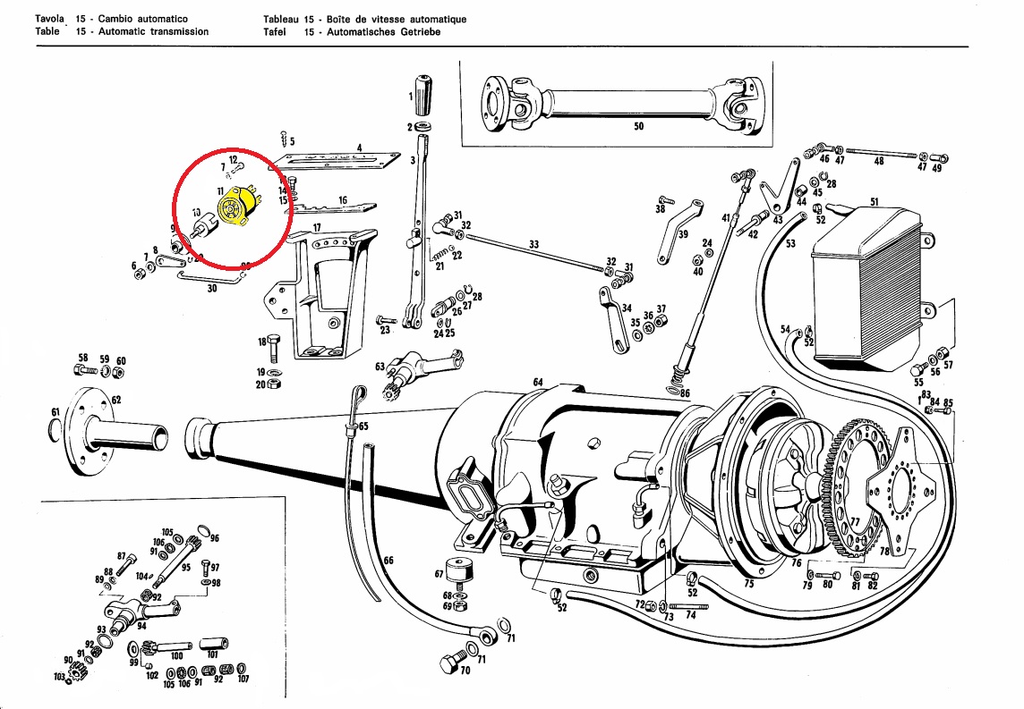 MASERATI 57404 Transmission code 16793 compatible with: MASERATI GHIBLI AM115