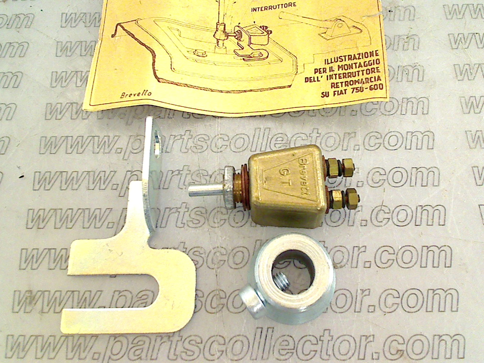 FIAT  Electrical system code 693 compatible with: FIAT 600, FIAT 750
