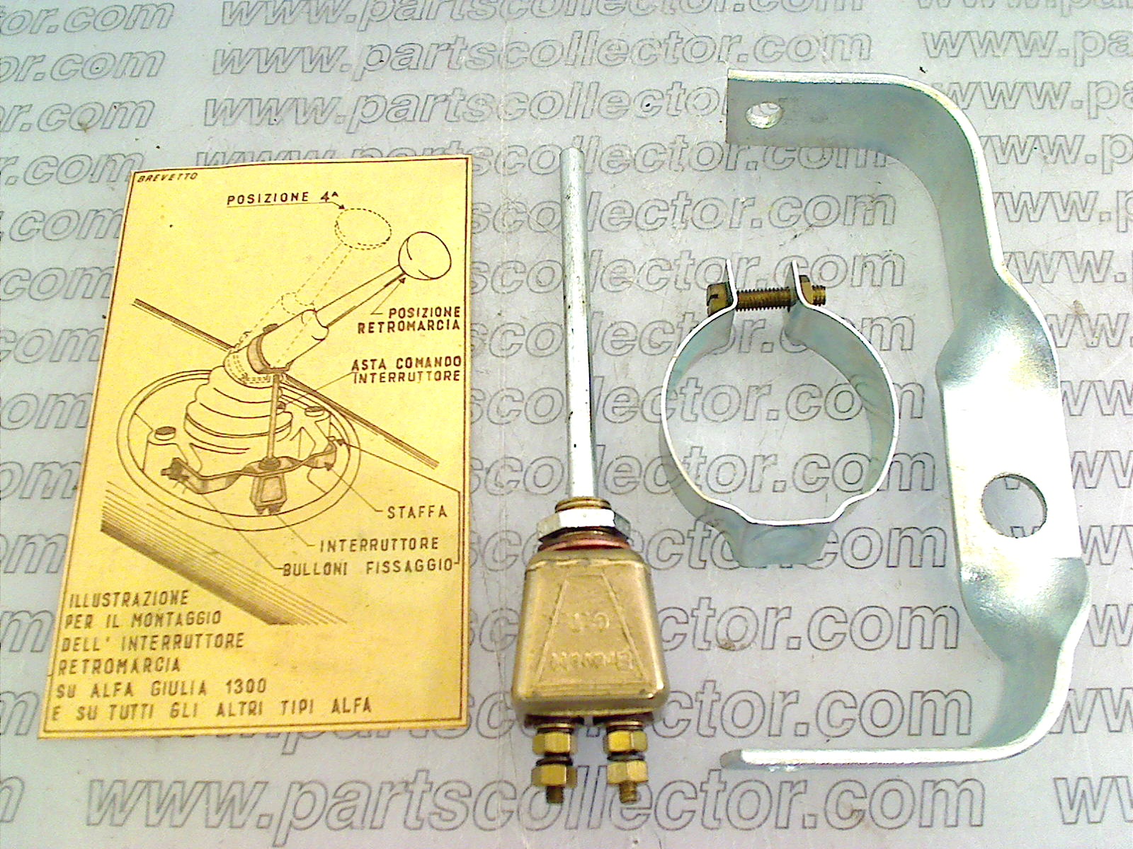 ALFA ROMEO  Electrical system code 692 compatible with: ALFA ROMEO 1300-1600-1750-2000 GT /BERTONE, ALFA ROMEO GIULIA 1300  105