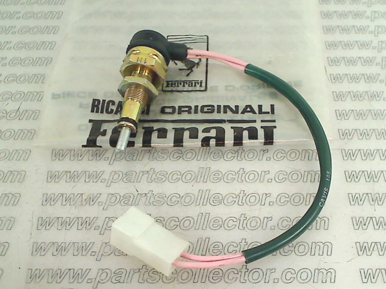 FERRARI 115980 Electrical system code 19350 compatible with: FERRARI 208, FERRARI 208 GT4, FERRARI 208 TURBO, FERRARI 246 DINO, FERRARI 288 GTO, FERRARI 308, FERRARI 308 4V, FERRARI 308 GT4, FERRARI 308 GTB GTS, FERRARI 328, FERRARI 348, FERRARI 355, FERRARI 360, FERRARI 365 GT4 BB, FERRARI 430, FERRARI 456, FERRARI 512BB, FERRARI 512BBi, FERRARI 512M, FERRARI 512TR - additional view