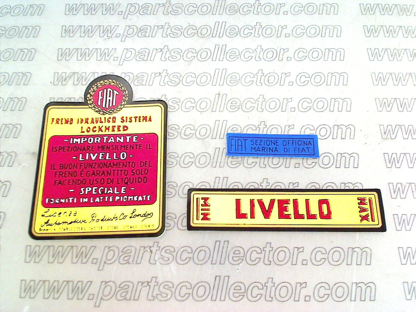 FIAT  Car body code 13573 compatible with: FIAT 1100, FIAT TOPOLINO